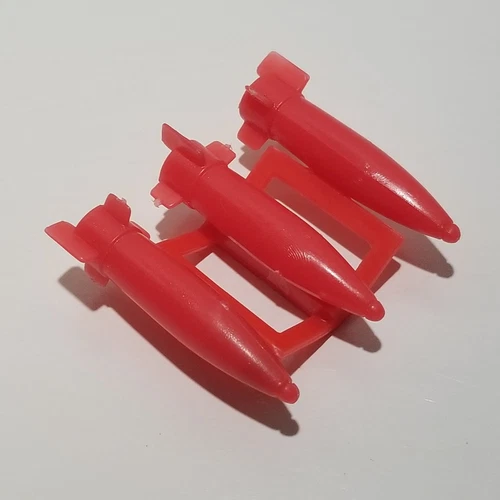 GI Joe Vs Cobra Rattler Cluster Bomb Set Vehicle Part ARAH 2002 TRU Exclusive