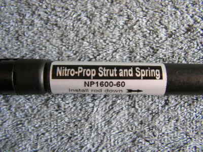 16” REP Signature Series SX160P-60 / Nitro Prop Gas Spring Shock