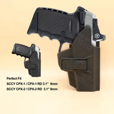CPX-2 Holster Fits SCCY CPX-1 Holster Sccy CPX-1 RD CPX2 9mm Red Dot Holder OWB 