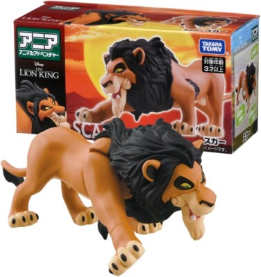 New November 23, 2024 Takara Tomy Ania Lion King Scar From Japan
