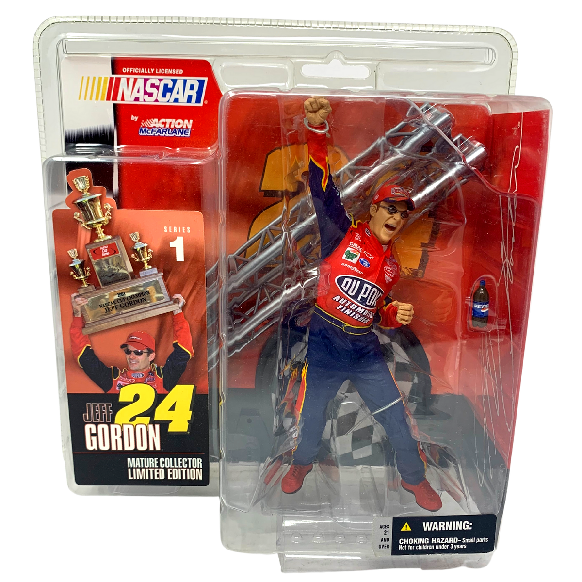 McFarlane Action Nascar Jeff Gordon # 24 Series 1 Limited Edition
