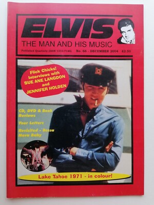 ELVIS PRESLEY  THE MAN AND HIS MUSIC  No  66 DECEMBER  2004