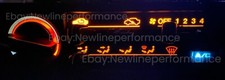 Amber Led Climate Control Ac Heater Bulbs For Honda Civic Ef Wagon 1988-1991