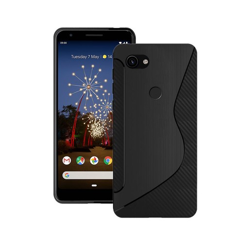 For Google Pixel 3a XL Phone Case S-Line Silicone Gel In Various Colours Cover - Afbeelding 5 van 21