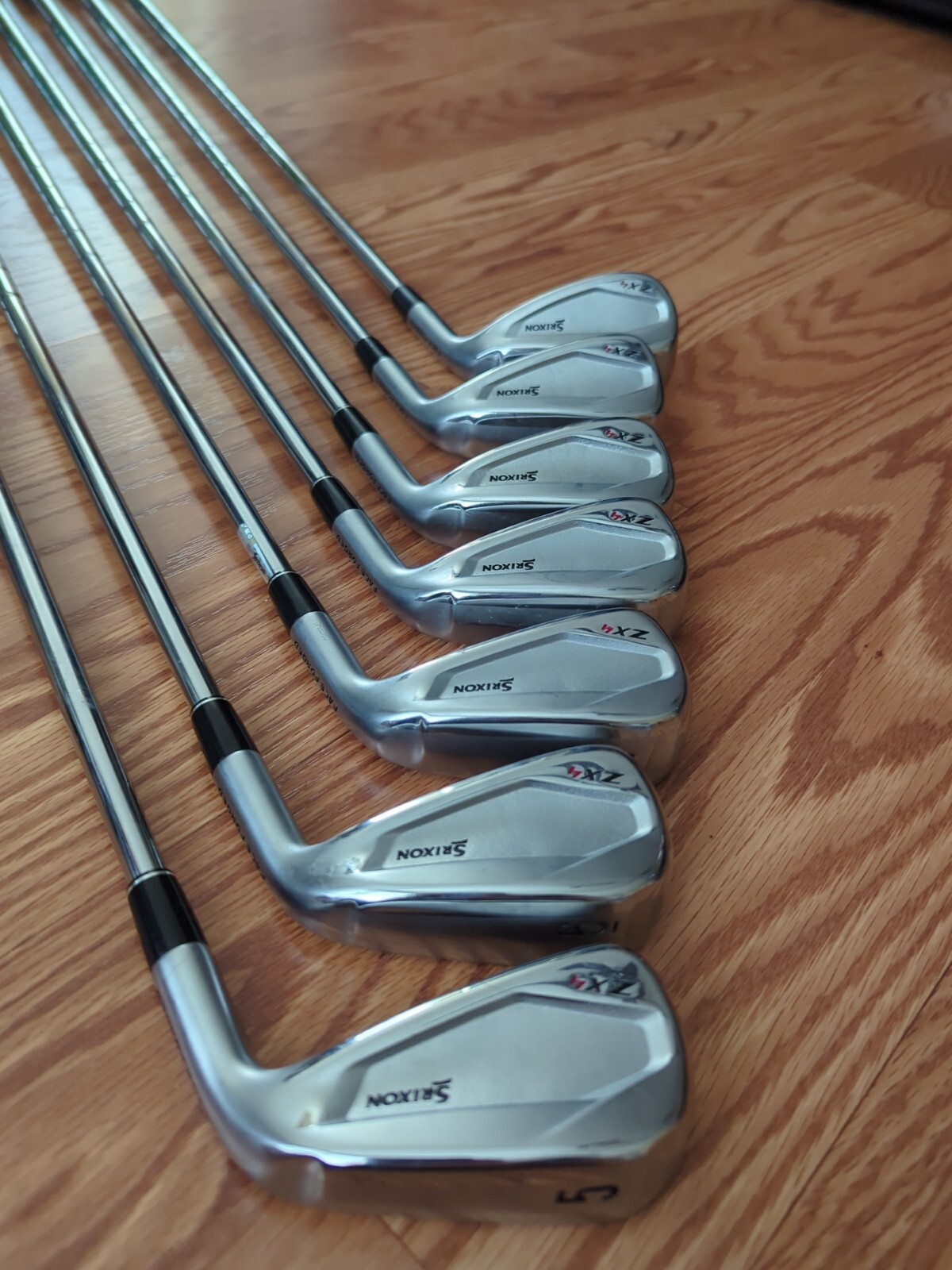Srixon Zx4 Right Handed Irons 5AW N.S Pro R Flex Shafts eBay