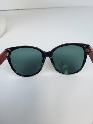 Gucci Sunglasses GG0097SA Black For Women 58/17 GUCCI Sunglasses Eyewear GG0097SA Black Frame 58□17  main image 4