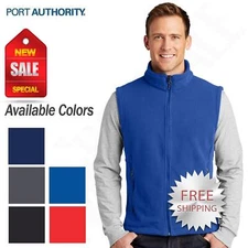 Port Authority Men's Value Fleece 100% Polyester Sleeveless Pockets Vest F219