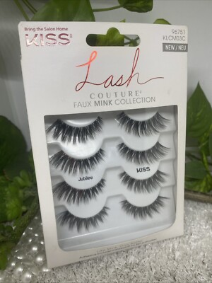 KISS Lash Couture Künstliche Wimpern Faux Mink Collection JUBILEE 96751 *neu*