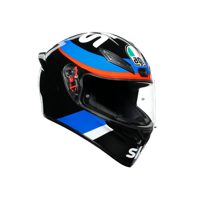 New AGV K1 Helmet VR46 Sky Racing Team Blue/Black #750212333 | eBay 