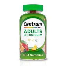 Centrum MultiGummies  Multivitamin for Adults, Multivitamin/Multimineral 180ct