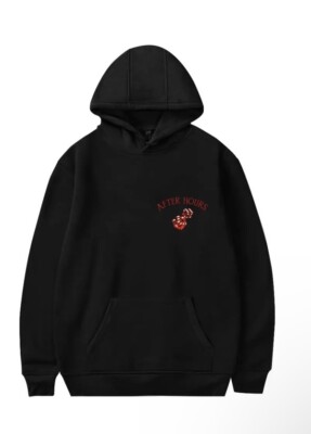 The Weeknd After Hours Hoodie Pullover Sweatshirt Black Adult Unisex Size XL