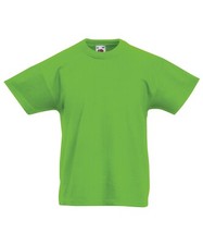 Personalised Embroidered Fruit of the Loom School Kids Original T-Shirt Gifts
