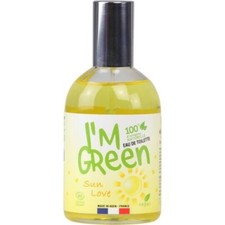 Eau de Toilette I’m free I’m Green Sun Love bio 100% naturelle 110ml