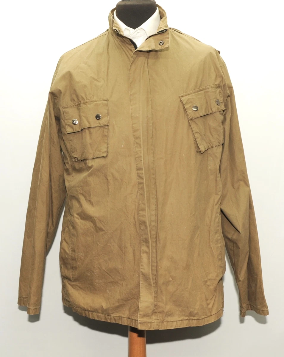Barbour tan shop wax jacket