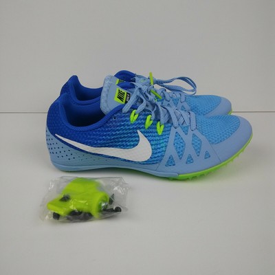 NIKE Zoom Rival M Track Racing Running Spikes Shoes Baby Blue Women's Size 9.5 | eBay