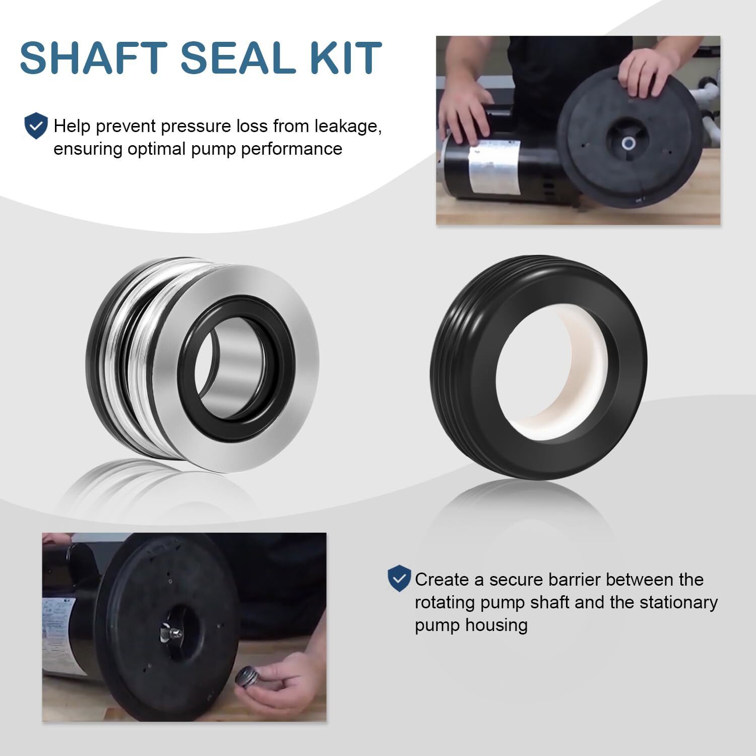 O-Ring Seal Repair Rebuild Kit Fit for Pentair Challenger Waterfall Pump 355329