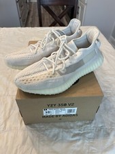 Size 10.5 - Adidas Yeezy Boost 350 V2 Low Bone HQ6316 Preowned Authentic