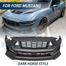 For Ford Mustang 2024-2025 Primer Dark Horse Style Front bumper cover kit