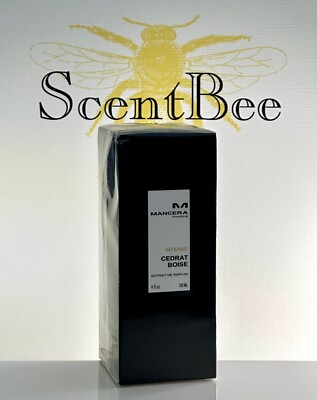 AUTHENTIC Mancera Intense Cedrat Boise Extrait De Parfum 4oz  120ml NEW SEALED