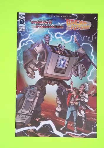 Transformers/Back to the Future #1 2020 IDW Publishing High Grade V85-107