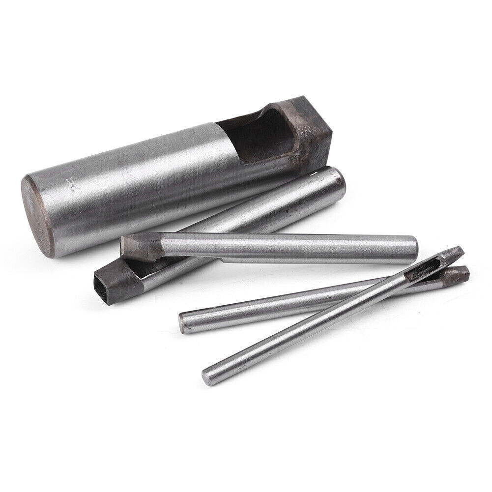 3-30MM Square Rivet Leather Belt Band Round Punch Hole Cutter Work