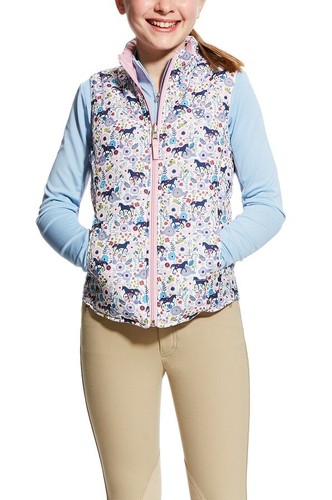 Ariat Girls Emma Reversible Vest | eBay