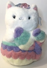 FAO Schwarz Glow Brights LED Lights and Sound Meowmaid 12" Stuffed Plush