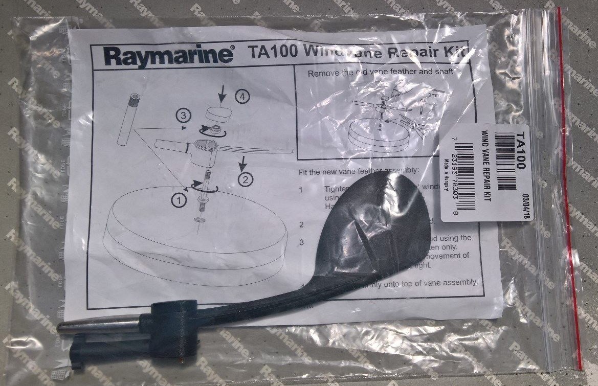 Raymarine Tack Tick Wind Vane Bearing and Feather TA100 for sale online eBay