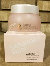 Saturday Skin-- Waterfall-- Glacier Water Cream-- 1.69oz/50ml NEW
