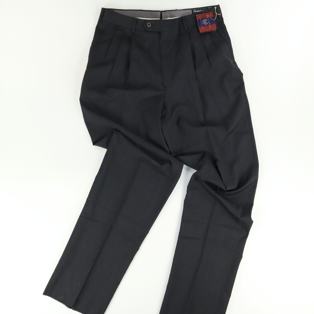 VTG Byron Nelson Super 100's Uncut Wool Knit Chino Pants