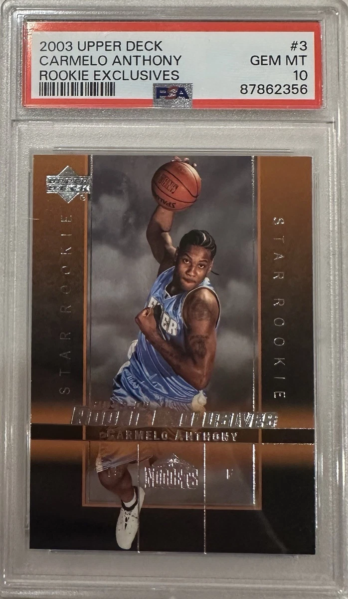 Carmelo Anthony Basketball Rookie Sports Trading Cards