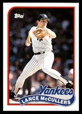 1989 Topps Traded Lance McCullers #77T New York Yankees MLB Baseball