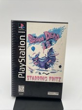 BrainDead 13 (Sony PlayStation 1 PS1, 1995) Disc 1 & 2 w/Box - No Manual