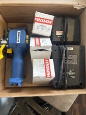 Fromm P332 Strapping Banding Tool, Charger & Battery 36 Volt Works Great