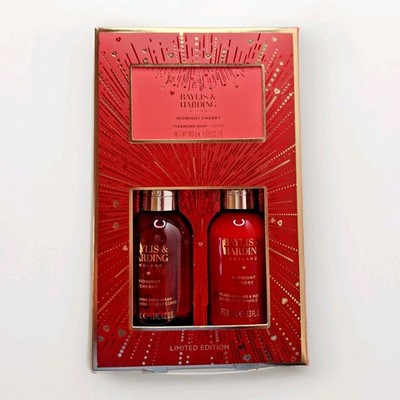 Baylis & Harding Midnight Cherry Geschenkset Body Wash, Bodylotion, Seife OVP