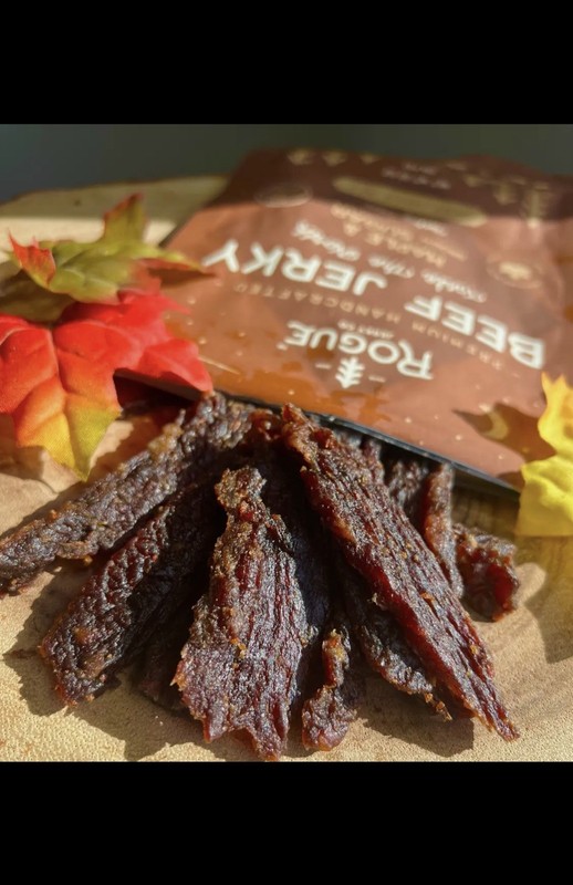 Buy 2 bags-Rogue Jerky Co. Maple & Brown Sugar Beef Jerky Sweet Style 56.7g 