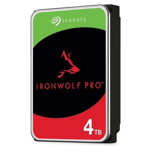 Seagate IronWolf Pro, 4 TB, Enterprise NAS Internal HDD –CMR 3.5 Inch, SATA 6 Gb