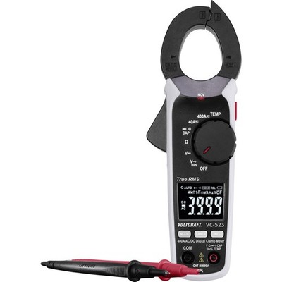 VOLTCRAFT VC-523 Stromzange  digital  CAT III 600 V Anzeige (Counts): 4000