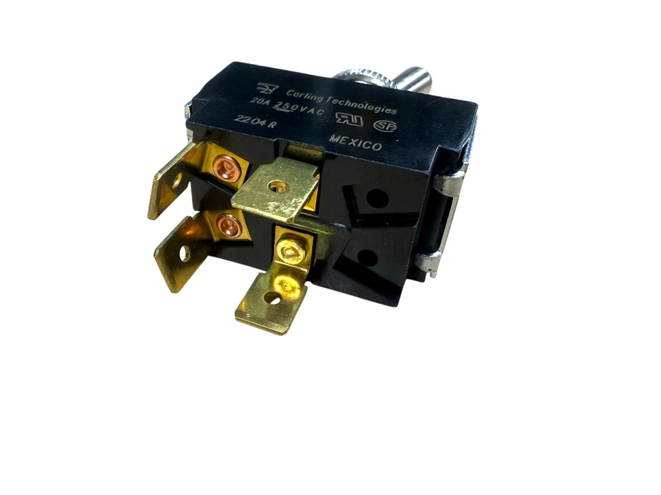 Interruptor de palanca DPST 20A 250VAC Carling 2GK01-73 / GGG-34530000 50 PIEZAS Foto 4 de 4