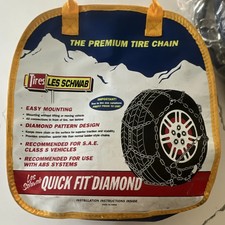 2324-s - Les Schwab Quick Fit Sport Light Trucksuv Tire Chains - Never Used