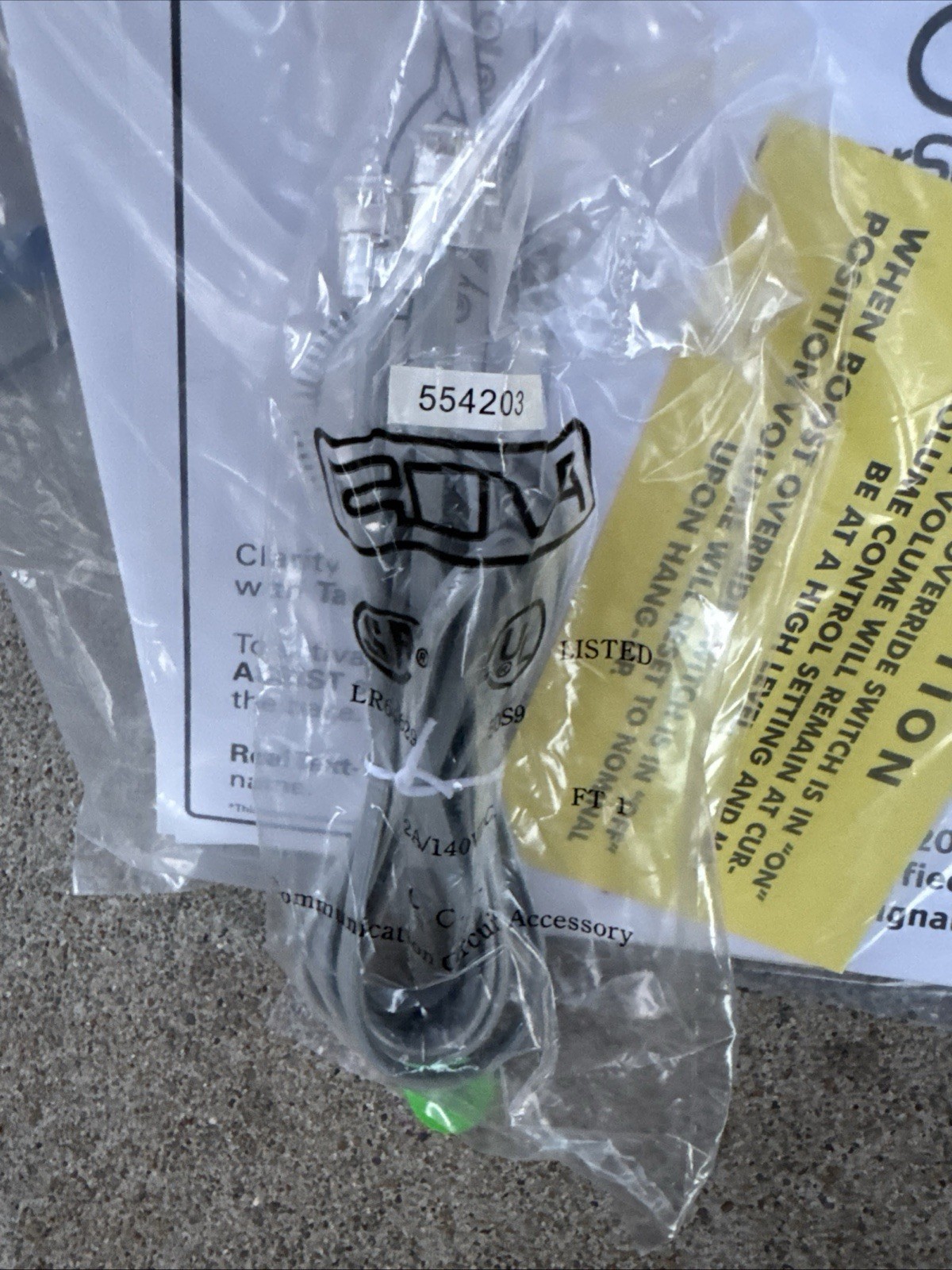 Clarity Alto Plus Amplified Single Line Phone  (Model 54505.001)