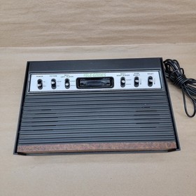 Atari Tele-Games  2600 Home Console W/ Controllers & Games  No Power Cable 