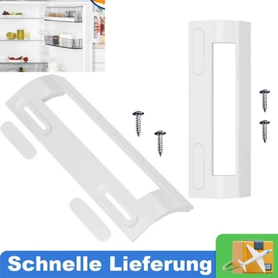 LC-PARTS Maniglia frigorifero maniglia porta maniglia per frigorifero colore bianco universale avvitabile