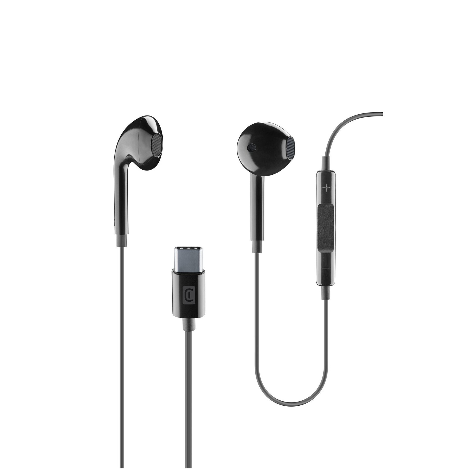 Cuffie In-Ear USB-C Cellular Line Nere: Microfono e Telecomando Remoto