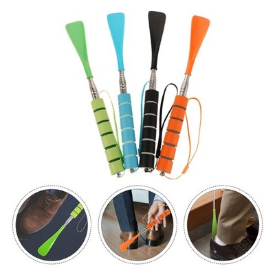 4 Pcs Shoe Horn for Seniors Dressing Stick Aid Advanced Shoehorn