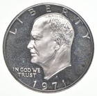1971-S Eisenhower Dollar 40% SILVER - PROOF Cameo (1 coin) *0613 — photo 1