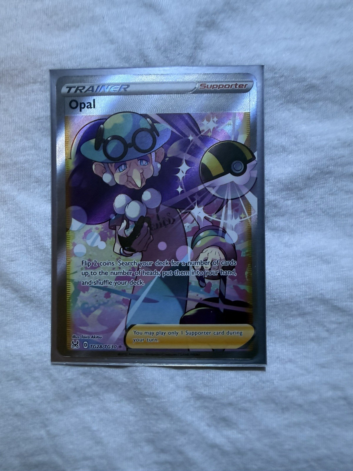 Opal TG28/TG30 Ultra Rare SWSH11: Lost Origin Trainer Gallery NM Pokemon