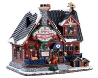 Lemax-75255, Alpine Lodge Pet Retreat, Weihnachtsdorf, LichthäUser, Vail Village