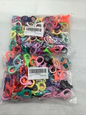 200 Plastic Lobster Claw Clasps 10+ Colors Cute Lanyard Snap Clip Hooks Hard 1"