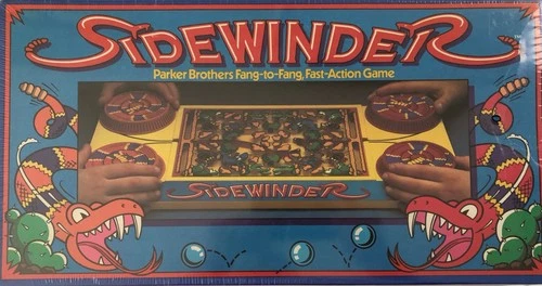 Sealed New 1983 Sidewinder Board Game Complete  Vintage Parker Brothers Family